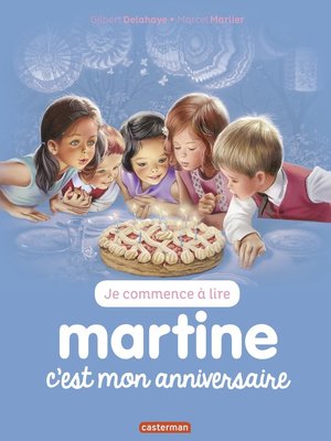 cover image of Je commence à lire avec Martine--Martine, c'est mon anniversaire